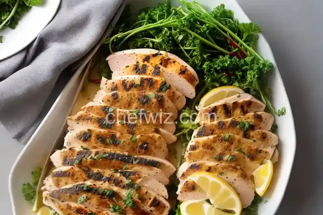 Grilled Chicken Cordon Bleu