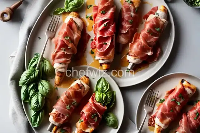 Grilled Chicken Involtini With Prosciutto and Basil Recipe