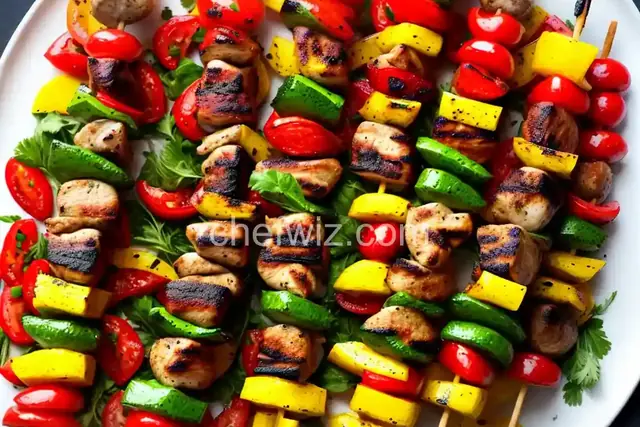 Grilled Chicken Kebabs