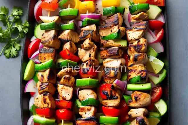 Grilled Chicken Skewers