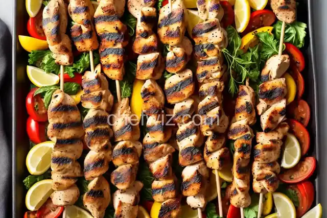 Grilled Chicken Spiedies