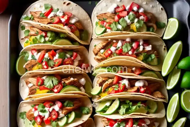 Grilled Chicken Street Tacos