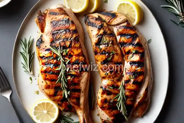 Grilled Chicken Under a Brick With Lemon, Garlic, and Rosemary Recipe