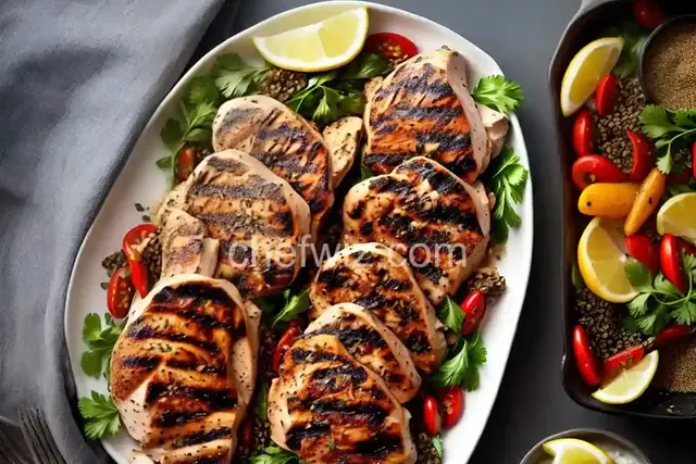 Grilled Chicken With Za'atar Recipe