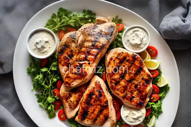 Grilled Chicken with Alabama White Barbecue Sauce