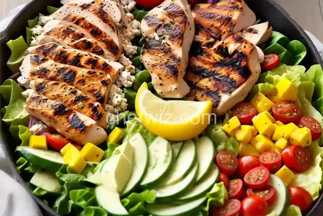 Grilled Chicken with Cobb Salad