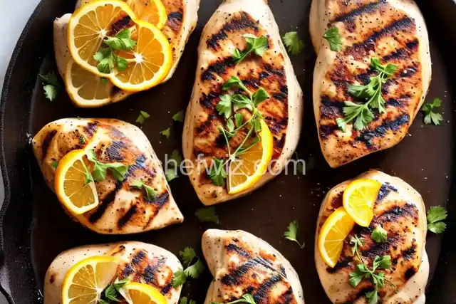 Grilled Citrus Chicken Breasts