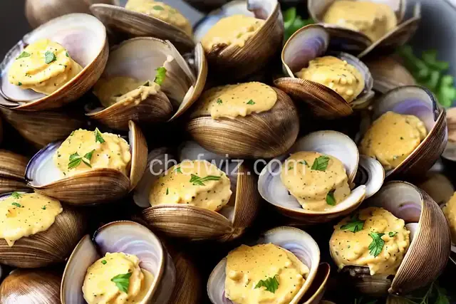 Grilled Clams with Garlic Butter