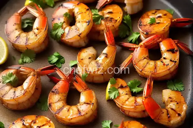 Grilled Colossal Shrimp with Charmoula Recipe