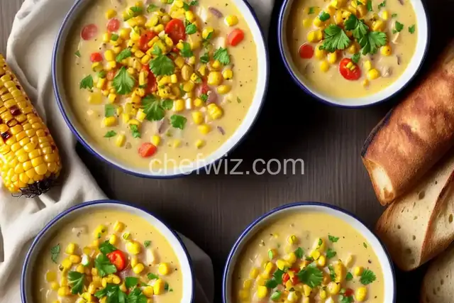 Grilled Corn Chowder