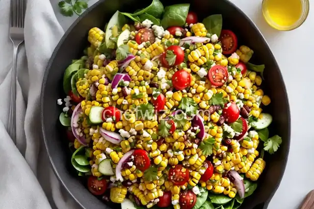 Grilled Corn Salad