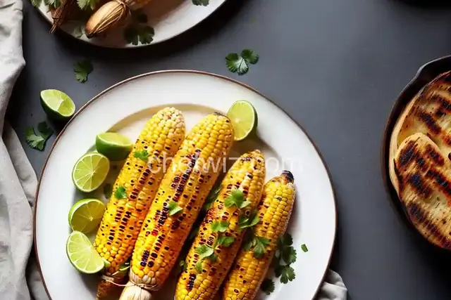 Grilled Corn With Chile Lime Butter