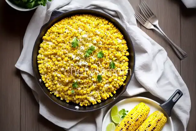Grilled Creamed Corn