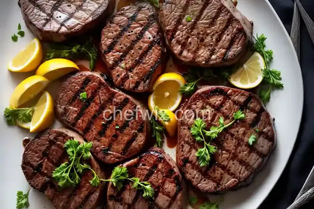Grilled Delmonico Steaks