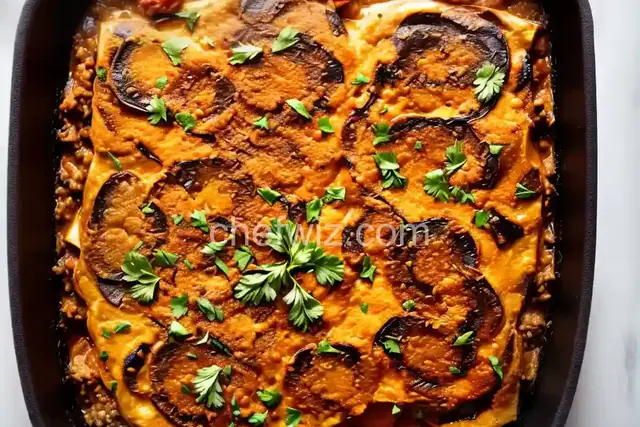 Grilled Eggplant Moussaka