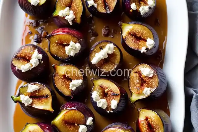 Grilled Figs Stuffed With Goat Cheese Recipe