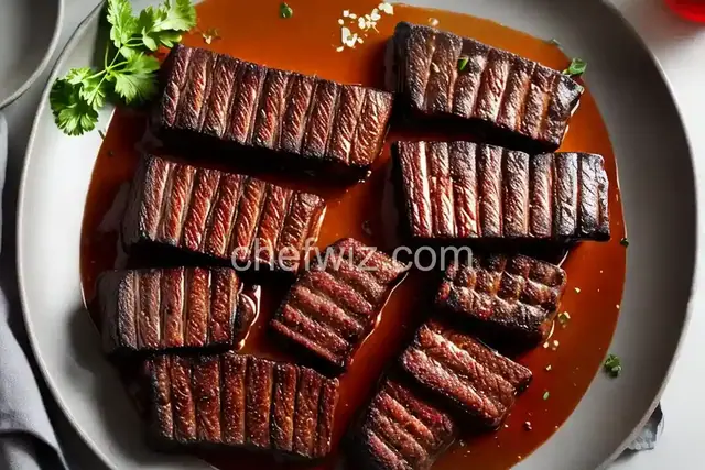 Grilled Flanken Short Ribs