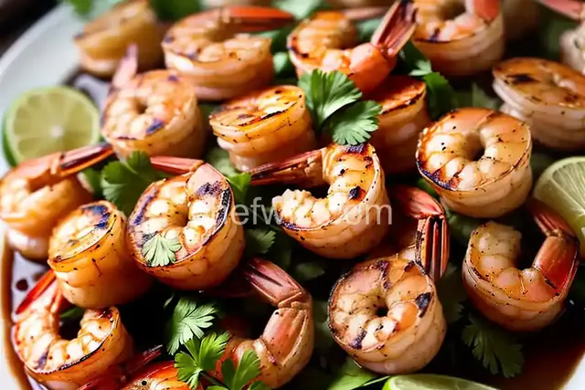 Grilled Garlic-Lime Shrimp Recipe