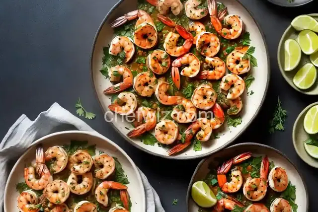 Grilled Garlic and Herb Shrimp