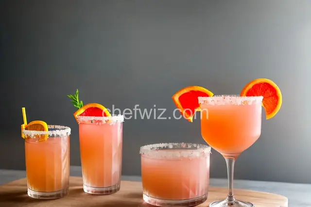 Grilled Grapefruit Paloma Cocktail