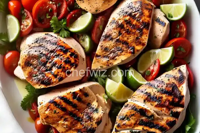 Grilled Greek Yogurt-Marinated Chicken