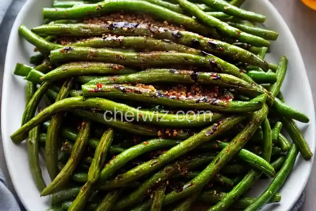 Grilled Green Beans