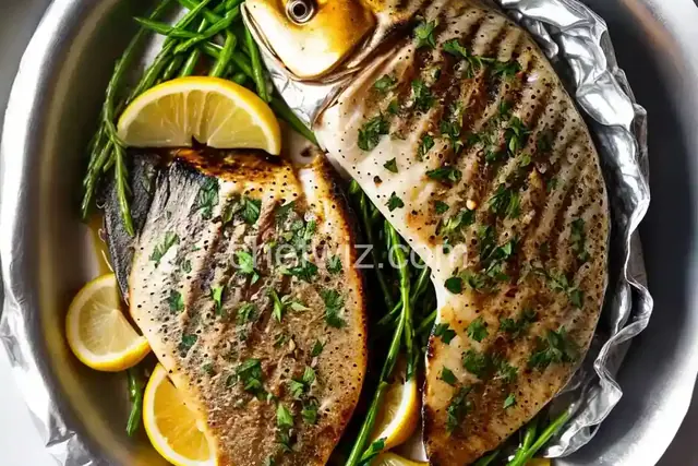 Grilled Herbed Tilapia in Foil Packets