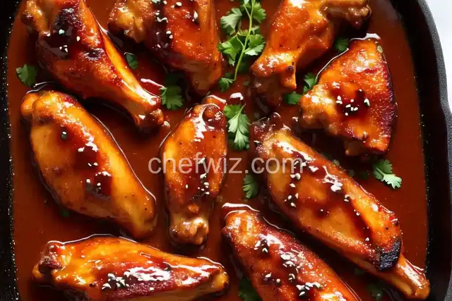 Grilled Honey Chipotle Wings