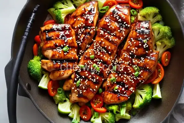 Grilled Honey-Teriyaki Chicken
