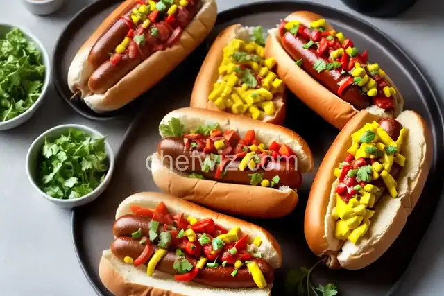 Grilled Hot Dogs