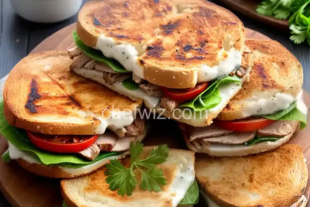 Grilled Hot Turkey Sandwiches
