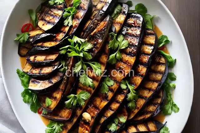 Grilled Japanese Eggplant
