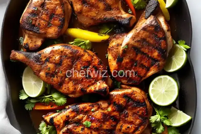 Grilled Jerk Chicken Drumsticks