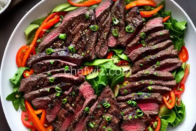Grilled Korean-Style Skirt Steak