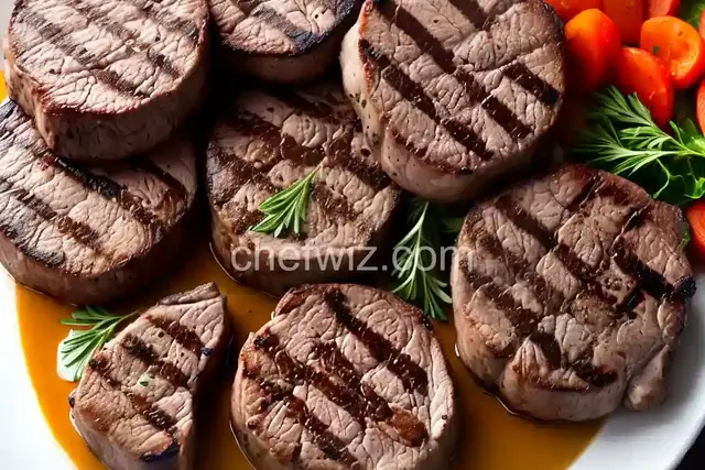 Grilled Lamb Loin Chops