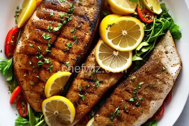 Grilled Lemon Pepper Catfish