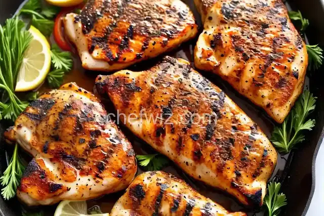 Grilled Lemon Pepper Chicken