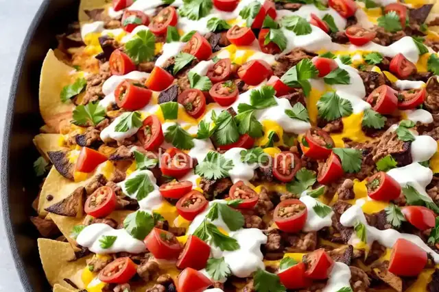 Grilled Loaded Nachos