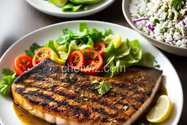 Grilled Mahi-Mahi with Mojo