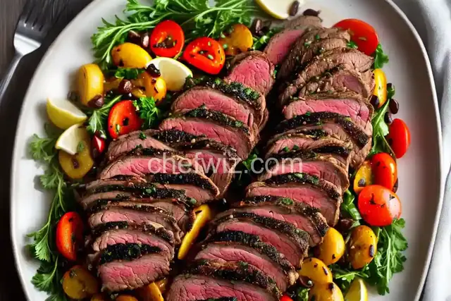 Grilled Marinated Leg of Lamb