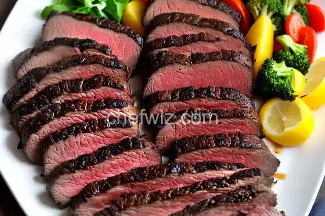 Grilled Marinated London Broil
