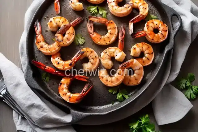 Grilled Marinated Shrimp