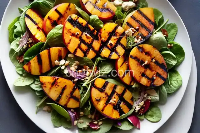 Grilled Nectarine Salad