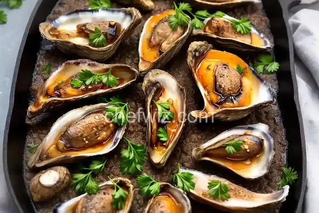 Grilled Oyster Mushrooms