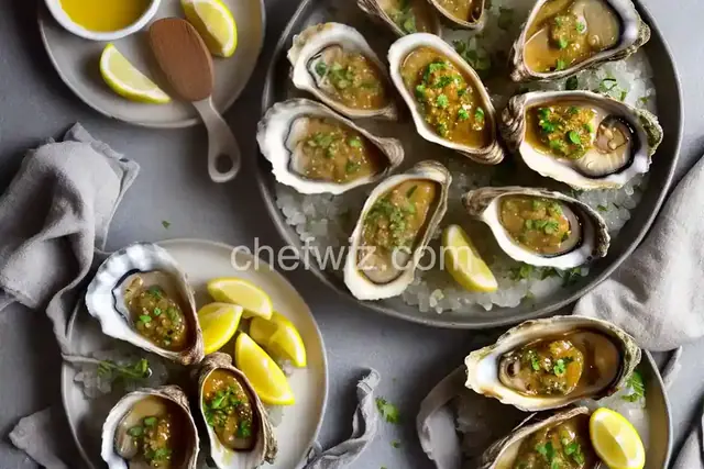 Grilled Oysters with Chipotle Butter