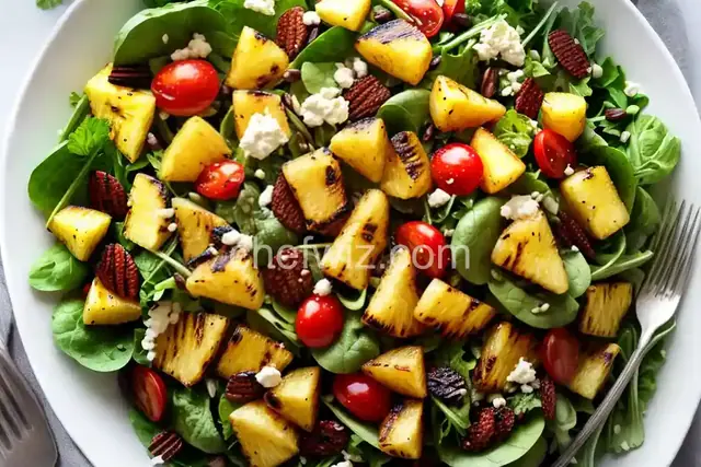 Grilled Pineapple Salad