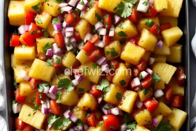 Grilled Pineapple Salsa