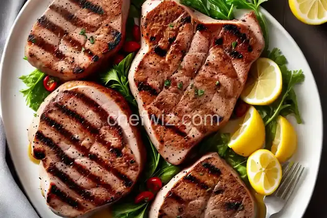 Grilled Pork Loin Chops