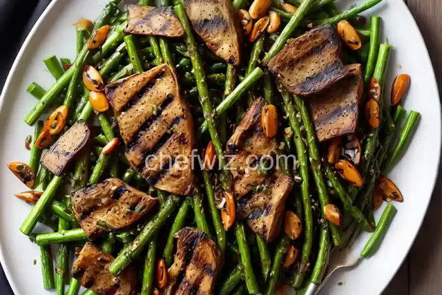 Grilled Ramps With Sherry-Ramp Vinaigrette