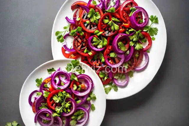 Grilled Red Onions